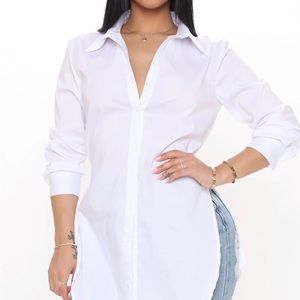 White Work Shirt